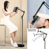 Extendable Mobile Phone Stand Metal Mobile Phone Holder Floor Stand for Tablets and Smartphones