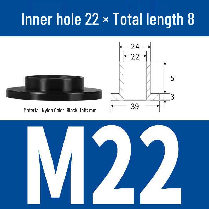 Nylon T-Shaped Transistor Gasket Sleeve with Insulating Particles