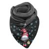 Women Christmas Printing Scarf Fashion Multi-Purpose Shawl Scarf