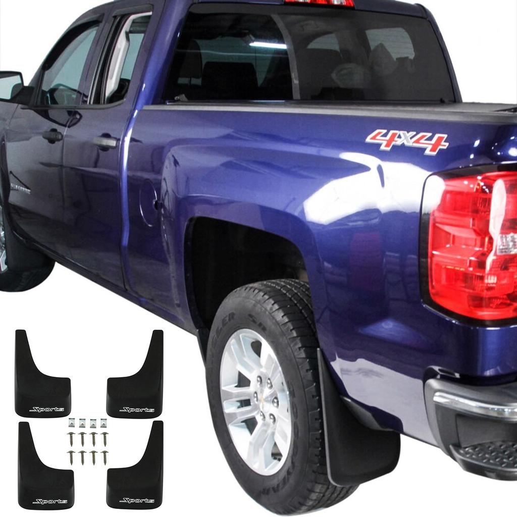 4x Car Mudguard Refit Rear Tire Fender Special Decoration for 22894857 22894863 12498060 Mud Flap Universal Splash Guard