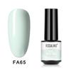 ROSALIND 80 Colors Pure Color Gel Nail Polish Nail Art Manicure Semi Permanent Gel UV Hybrid Varnishes Base Top Coat Enamels Nail Gel New