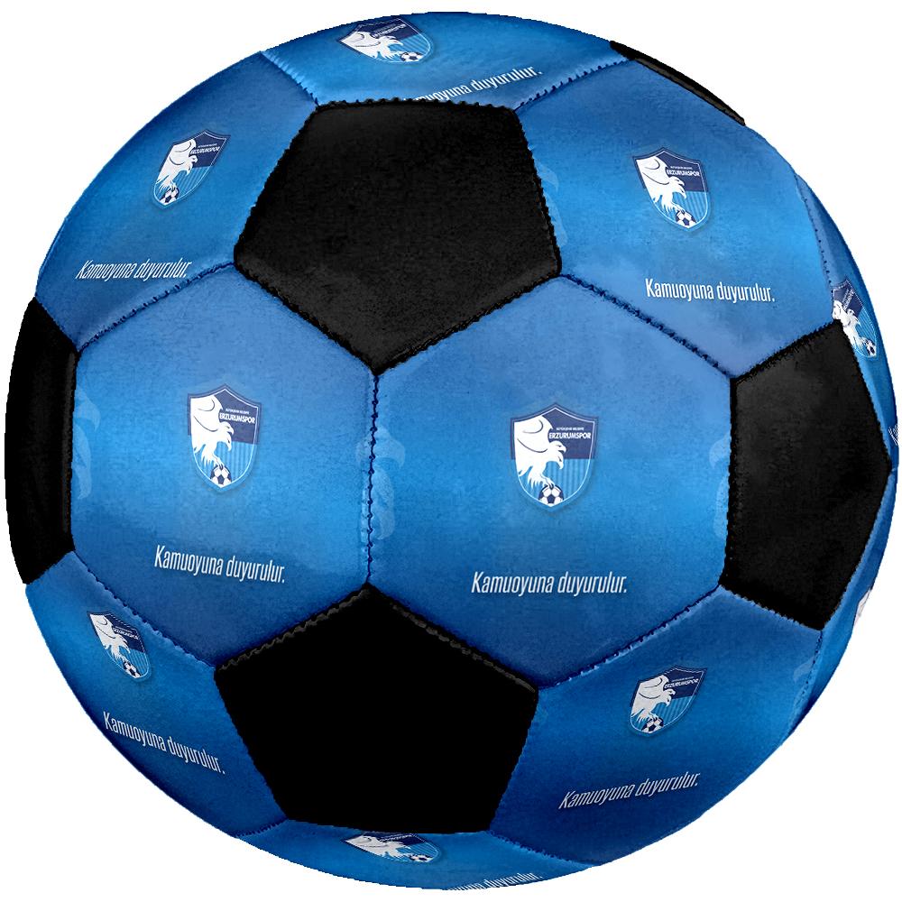 SIZE 5 Erzurumspor FK Soccer Ball Colorful All Ages Machine Stitched PVC Competition Ready Durable High-Bounce