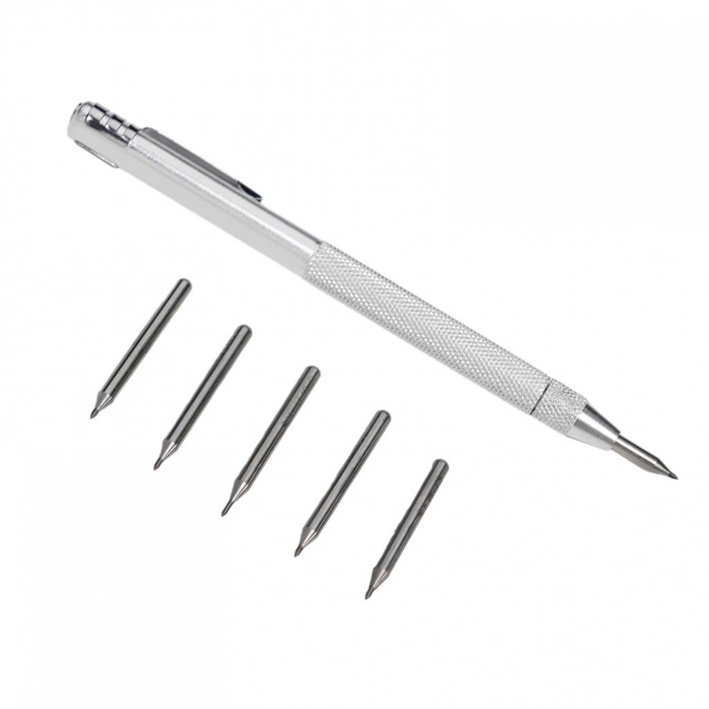 Hand Tools Scriber Pen Scriber Pen Silver Tungsten Carbide