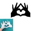 Love Heart Finger Metal Cutting Dies Stencil for DIY Scrapbooking Photo Album Embossing Paper Cards Crafts Diecuts