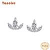Tancise 925 Sterling Silver Zircon Earrings Drop Earrings For Women Wedding Party Gifts