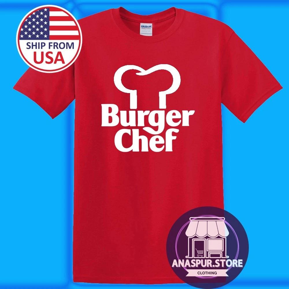 Ресторан Burger Chef Мужской Красный Размер S-5XL