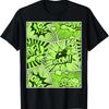 Green Comic Book Green Graphic T-Shirt