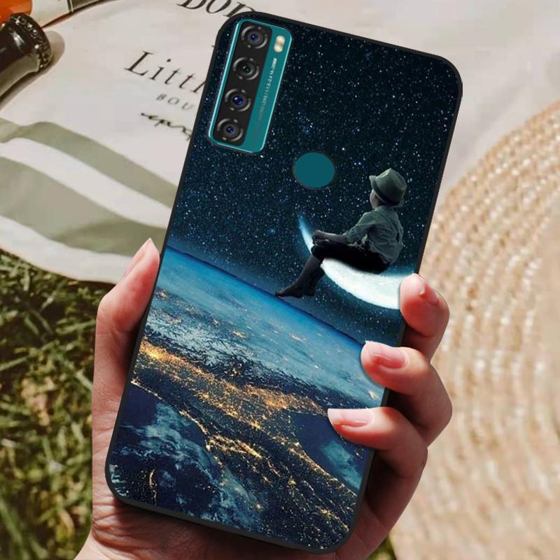 For TCL 20 SE Case Soft Silicone Phone Back Cover For TCL 20 SE TCL20SE TCL20 20SE Cases Coque for TCL 20SE Fundas bumper Shell