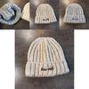 New York Lettering Knit Beanie Hat For Winter Warmth And Street Style