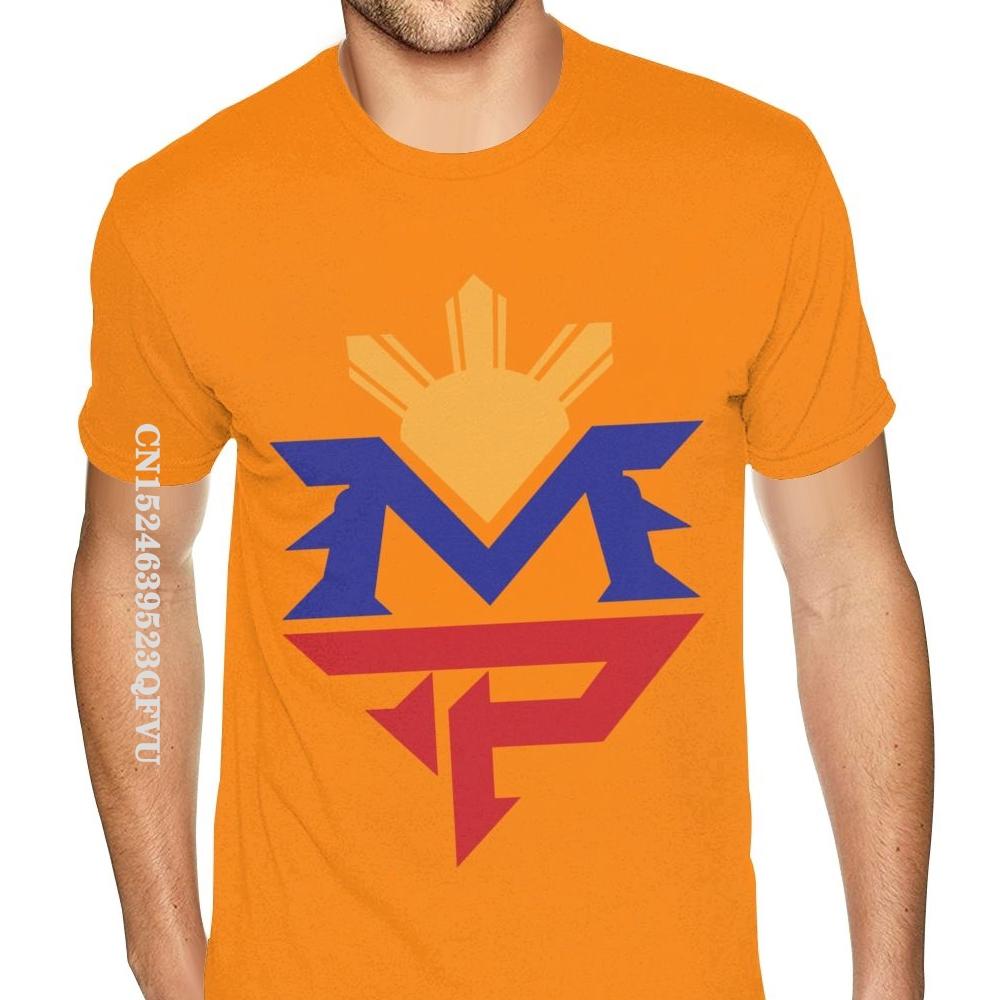 Боксер Мэнни Пакьяо MP Boxing Photo Tee Shirt Men Trending Shirts Funny Mens T Shirts Cotton Tops & Tees Summer