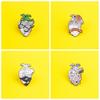 Punk Heart Van Gogh Metal Brooches Landscape Accessorie Metal Brooches Metal Pins For Clothes Accessories Gift Clothes Lapel Pin