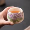 Suet jade white porcelain master high-end household personal single cup light luxury drinking tea cup kung fu tea set teacup tea bowl