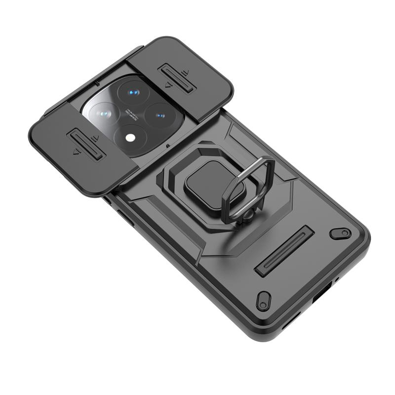 Чехол-держатель для телефона Xiaomi Redmi Note 14 Pro Plus 5G China Celulares для Redmi Note 14 Sliding Window Funda Cover