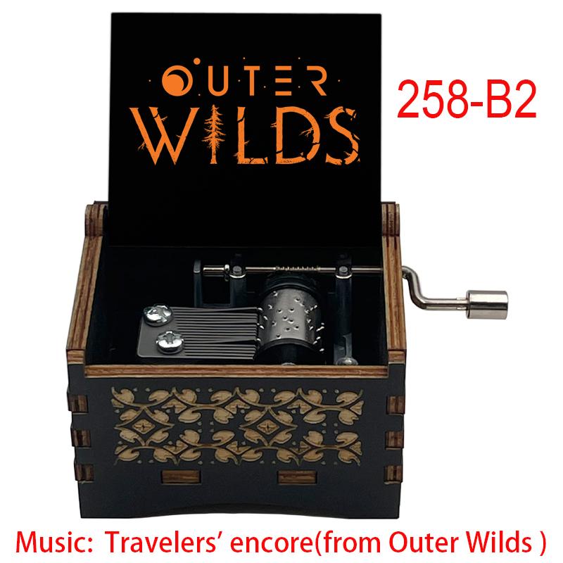Game Outer Wilds Music Travelers' Encore Music Box 18 Note Christmas Birthday Gift for Game Fans Friends Office Decorations 3