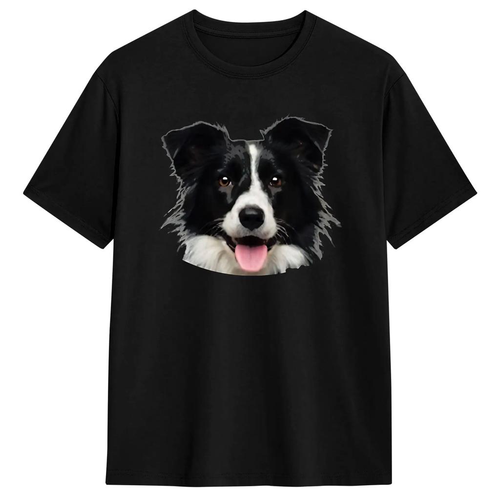 Unisex Tshirts Rottweiler Stunning Dog Head Novelty Cotton Tees Short Sleeve T Shirts Crewneck Clothing Graphic