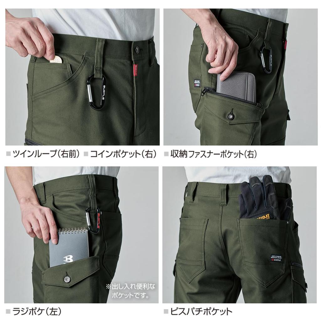 Широкие брюки-карго Bartle 2024 5023 осень/зима (3(военно-морской флот), LL)