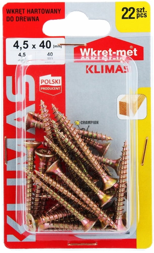 Hardened Wood Screws, Pz2
