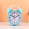 Stylish silent alarm clock Student bedside clock Simple children's bedroom Desktop clock Household clock