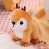 Fawn Keychain Stuffed Deer Keychain Key Ring Pendant Fluffy Elk Doll Deer Plush Toy  Hanging Decor