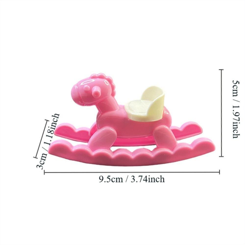 Cute Dollhouse Miniature Furniture Cradle Fashion Toy for Girls Gift  Children