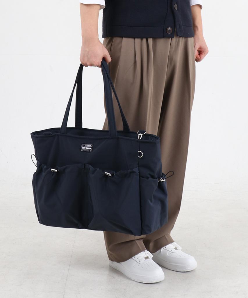 Cozycomma 17-Pocket Nylon Peddler Bag_Cozy Bag [Navy]