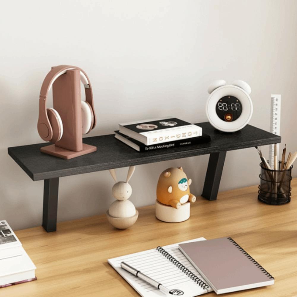 Multifunctional Computer Riser Floating Design Desk Organizer Monitor Stand  Desk Storage