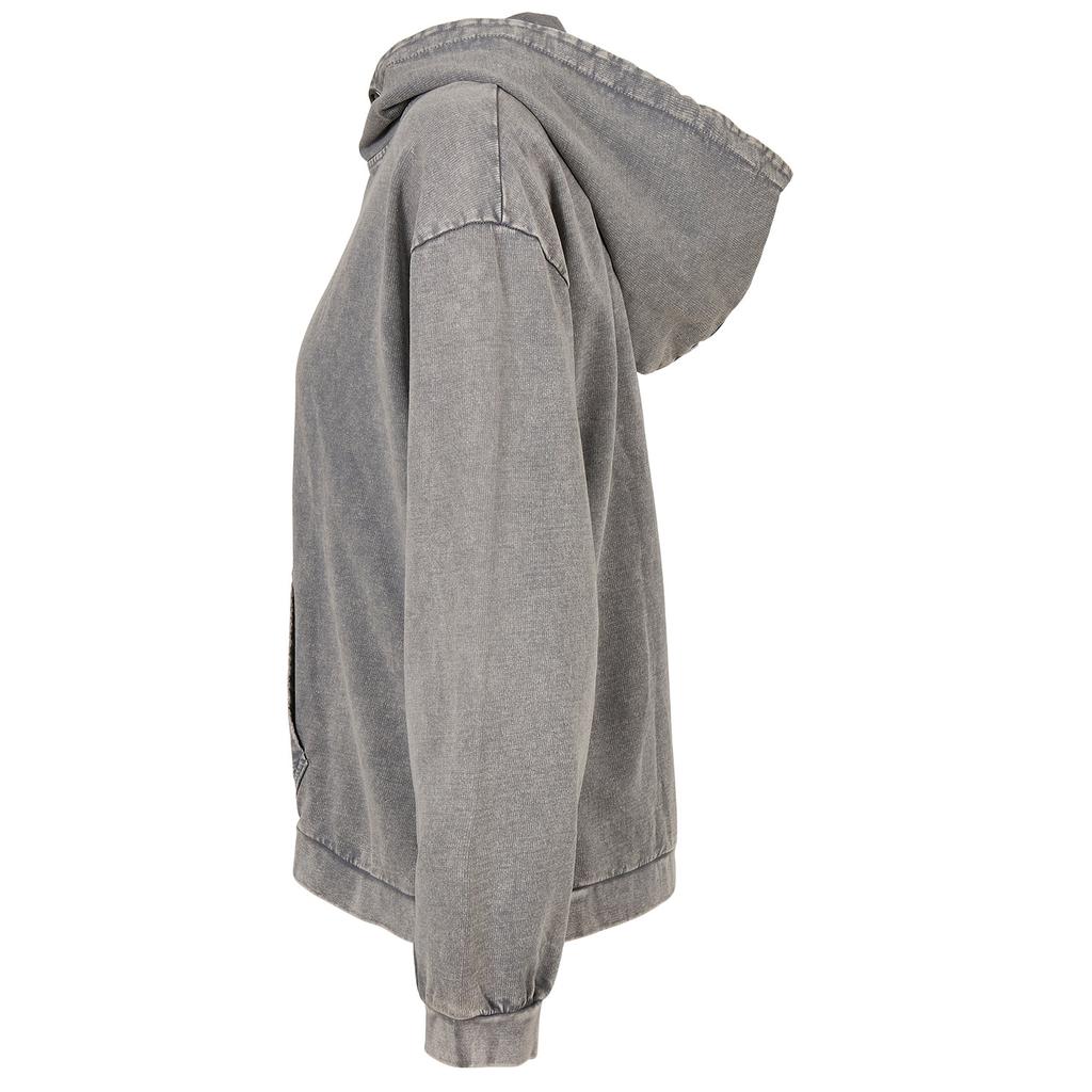 Build Your Brand Womens/Ladies Acid Wash Oversized Hoodie