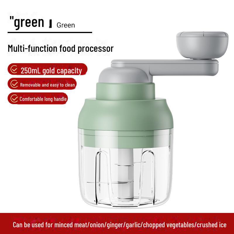 Wireless Multifunctional Garlic and Vegetable Cutter for Home Use