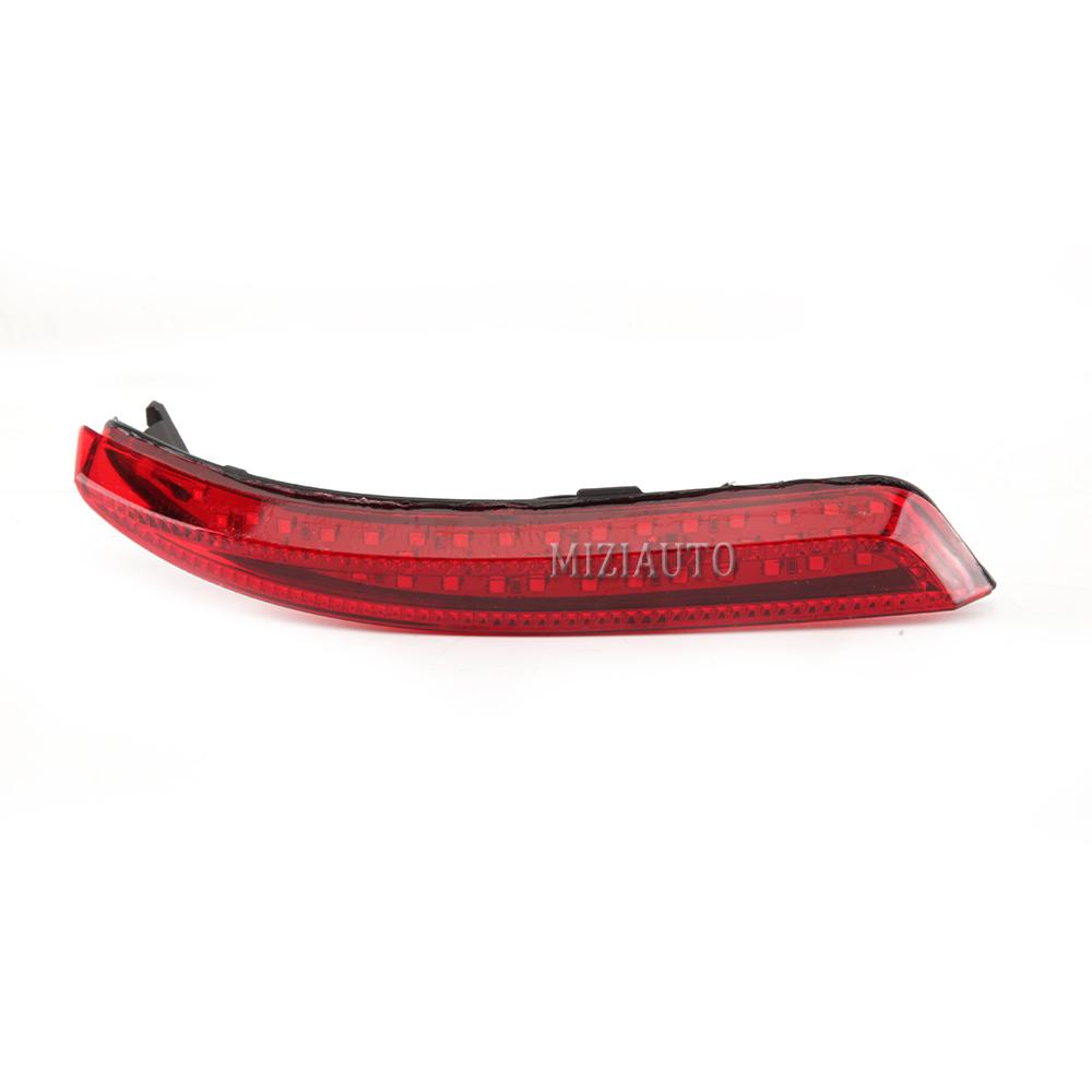 Rear Brake Tail Lights For Nissan Almera Bluebird Sylphy 2009-2011 LED Rear Bumper Reflector Lamps Turn Signal Fog Lamp