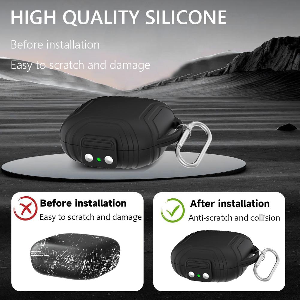 Силиконовый чехол-накладка противоударный мягкий защитный чехол для наушников чехол для зарядки наушников для беспроводных наушников Shokz OpenFit Air T511