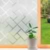 1pcs Window Privacy Film Frosted Glass Window Film Sun Blocking Window Tinting Film for HomeStatic Clings Removable Frosting Door Window Covering