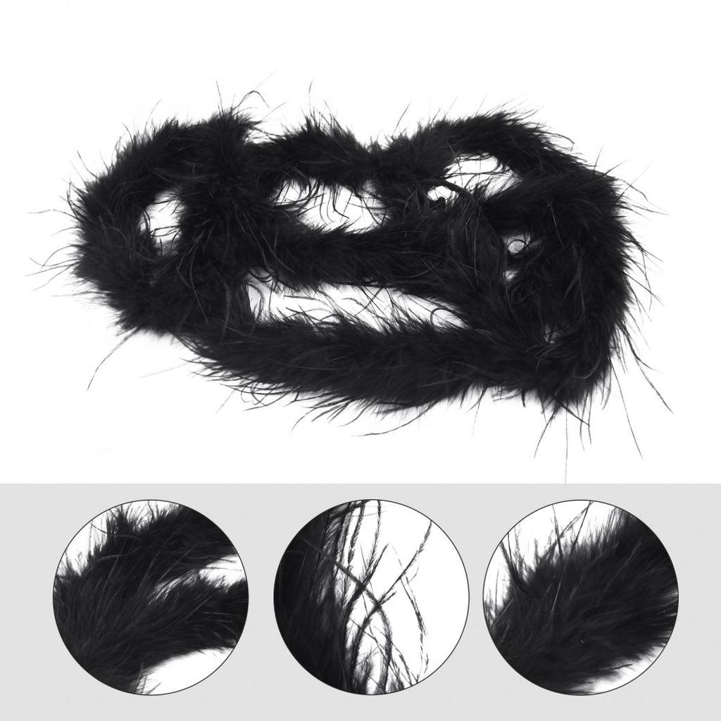 Улучшите свой стиль с помощью шарфа из страусиных перьев 2M в красно-розово-красном и других цветах