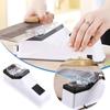 Electric Knife Sharpener 5 Seconds Quick Sharpening Polishing With Protective Cover Portable Kitchen Knife Sharpener Tools For Home
