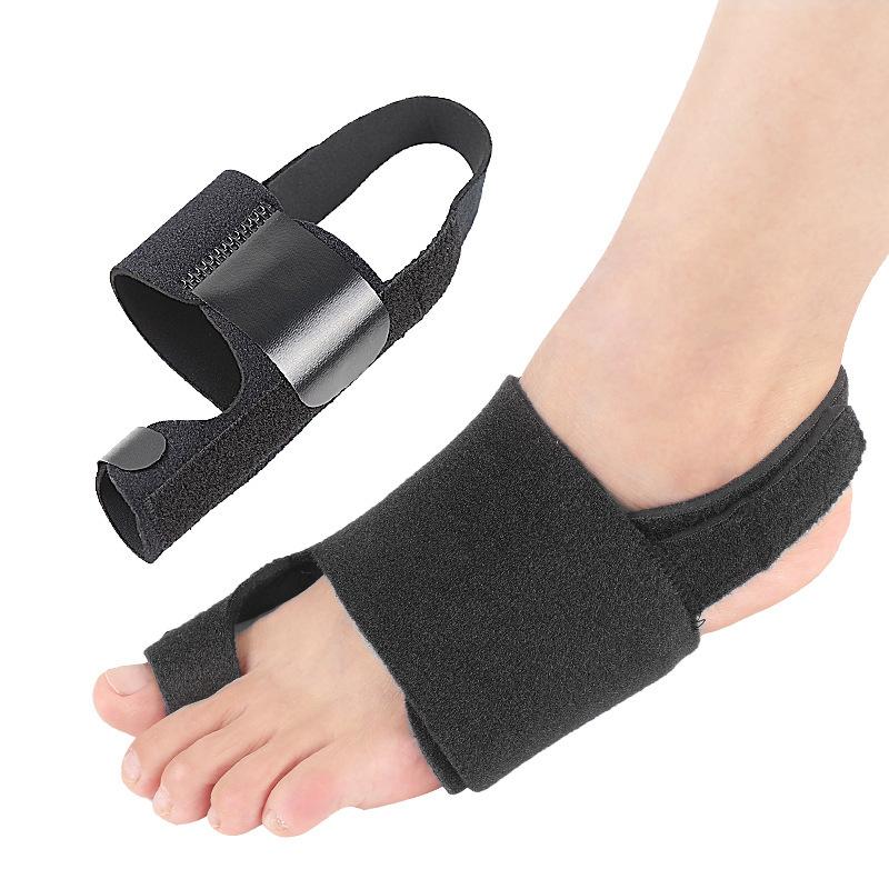 Корректор большого пальца стопы (Hallux Valgus) для мужчин и женщин, регулируемый, с двойным кольцом, разделитель пальцев ног, набор для ухода за пальцами ног