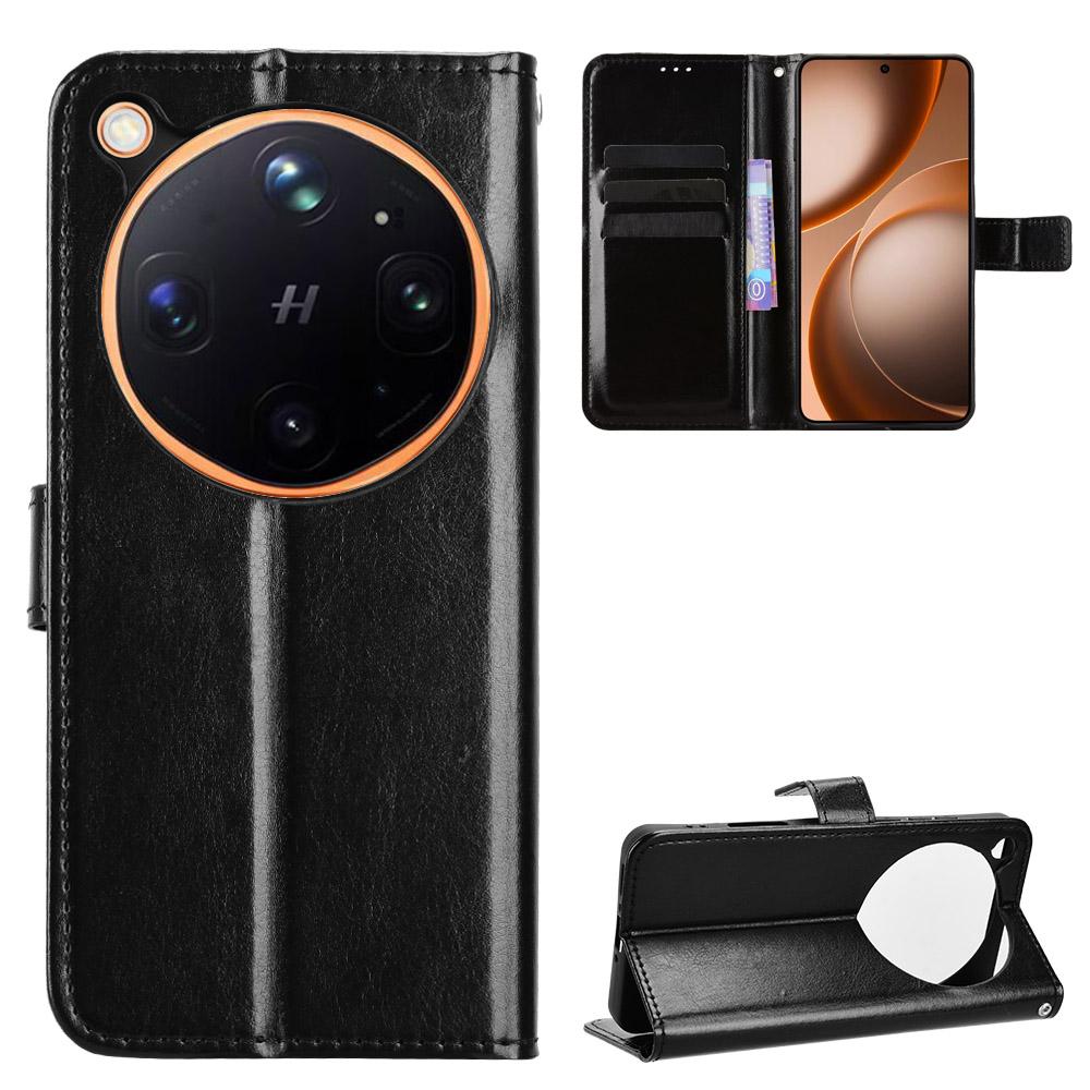 Чехол-книжка Compatible для OPPO Find X9 Ultra Кожаный чехол [Flip Vintage Leather] Ударопрочный Прочный Ретро Чехол для телефона