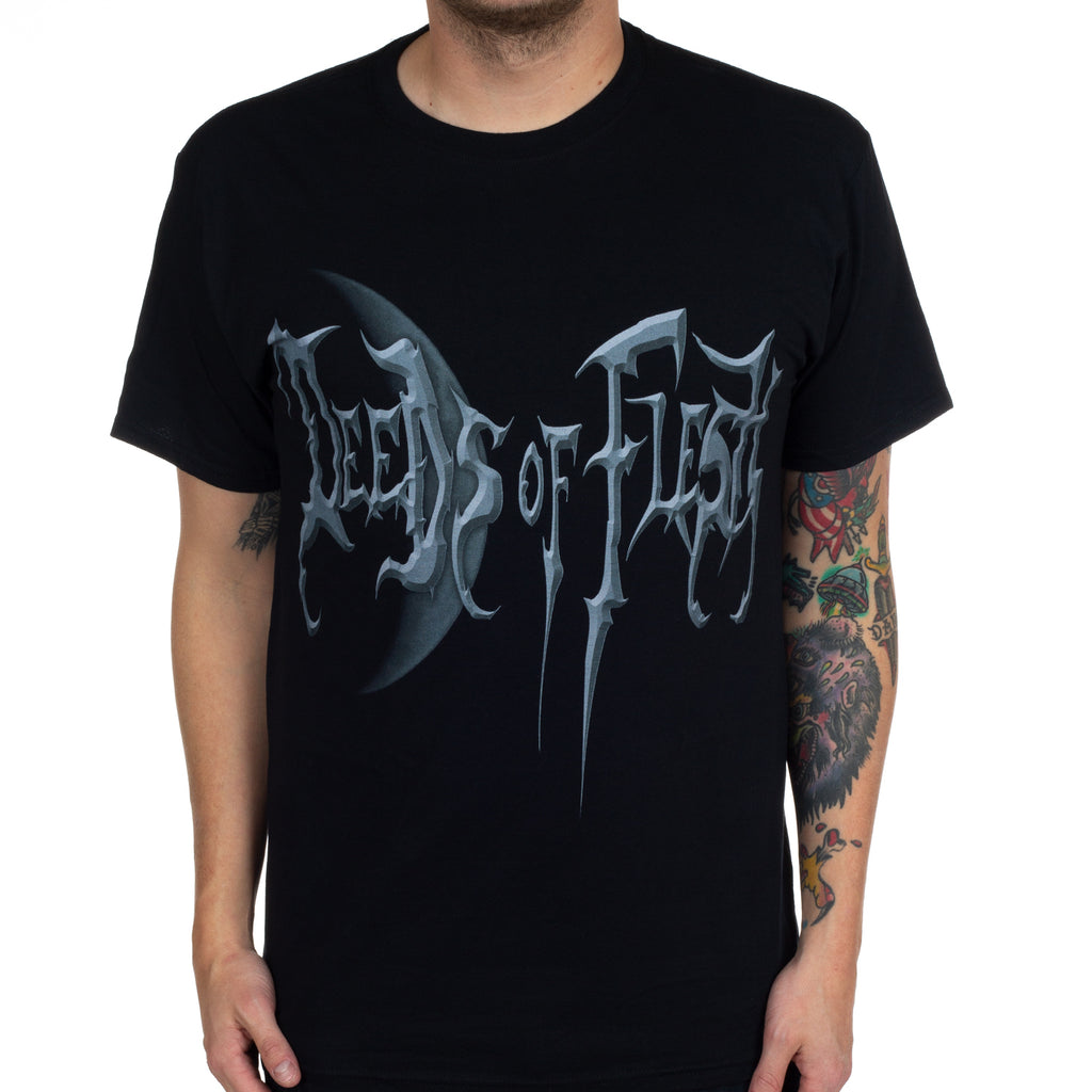 Retro Deeds of Flesh Band Graphic Cotton Tshirt Unisex Summer Short Sleeve Fashion Brand Tee Luxury Casual Vintage Retro Top