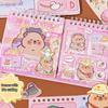 1Set Cute Capybara Animals Stickers Cartoon Graffiti Stickers Diy Waterproof Capybara Dress Up Stickers Children Toys Gifts
