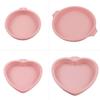 6/8 Inch Round Love Heart Shape Reusable Silicone Cake Mousse Mold Baking Tools