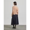 Cc Collect Scarf Layered Knit Pullover C263ksk006