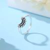Original 925 Silver Rings For Women Crown Love Heart Sun Moon Engagement Wedding Rose Gold Pave CZ Ring Luxury Jewelry