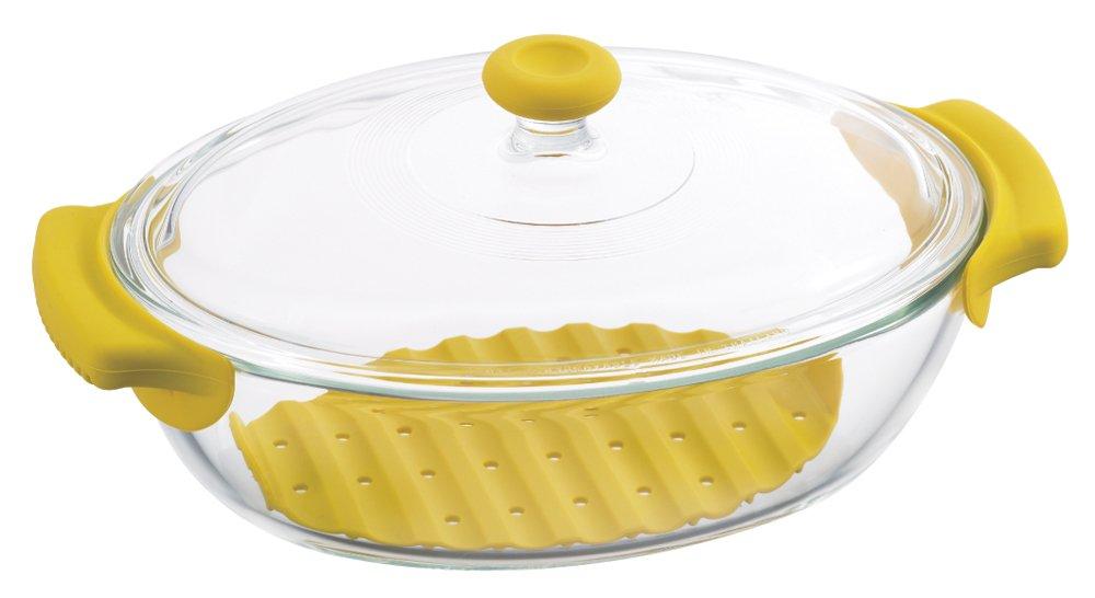Iwaki Жаропрочное стекло Серия Cocotte Alentin Желтый 1,3 л K652-Y KT652-Y