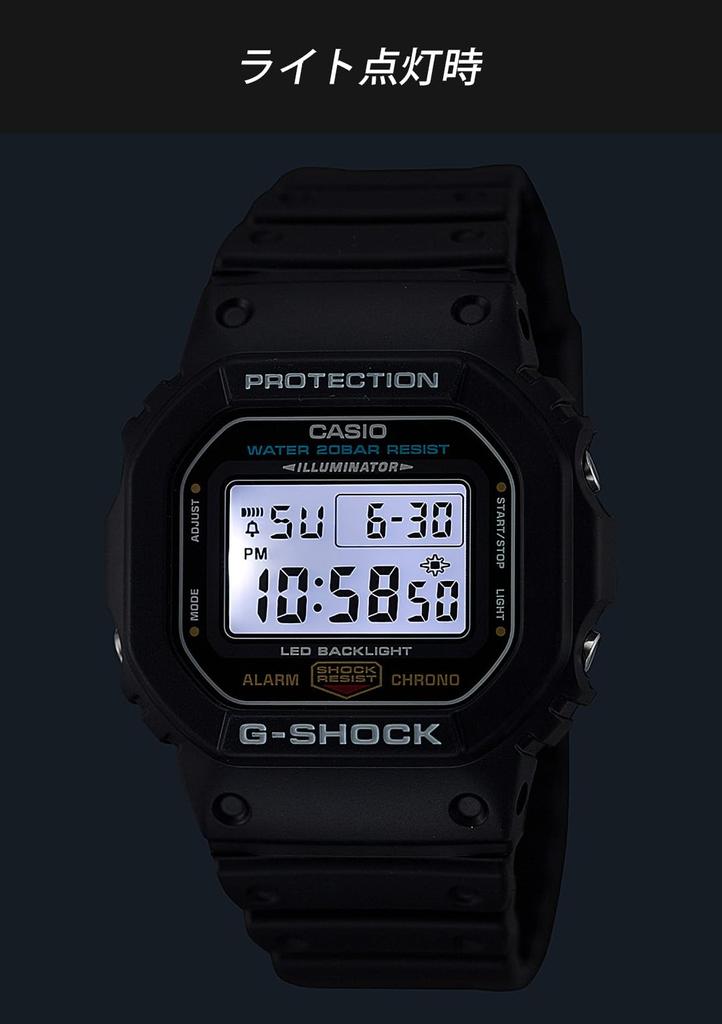 Часы черные [Casio] G-Shock []DW-5600UE-1JF DW-5600UE-1JF мужские