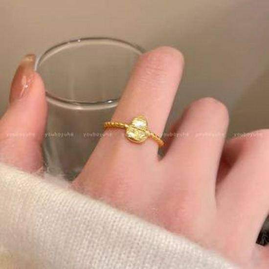 «Модное корейское кольцо на указательный палец 2025 года, милый дизайн, универсальное, для повседневного ношения»