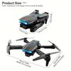 E99 Pro RC Drone Складной 4K HD Двойная камера Аэрофотосъемка Квадрокоптер Оптический поток Позиционирование Удержание высоты Дрон Игрушки Подарок