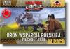 FTF Набор польских миномётов и пулемётов в масштабе 1/72 (по 3 штуки) с 15 солдатами, Пластиковая модель PF72027