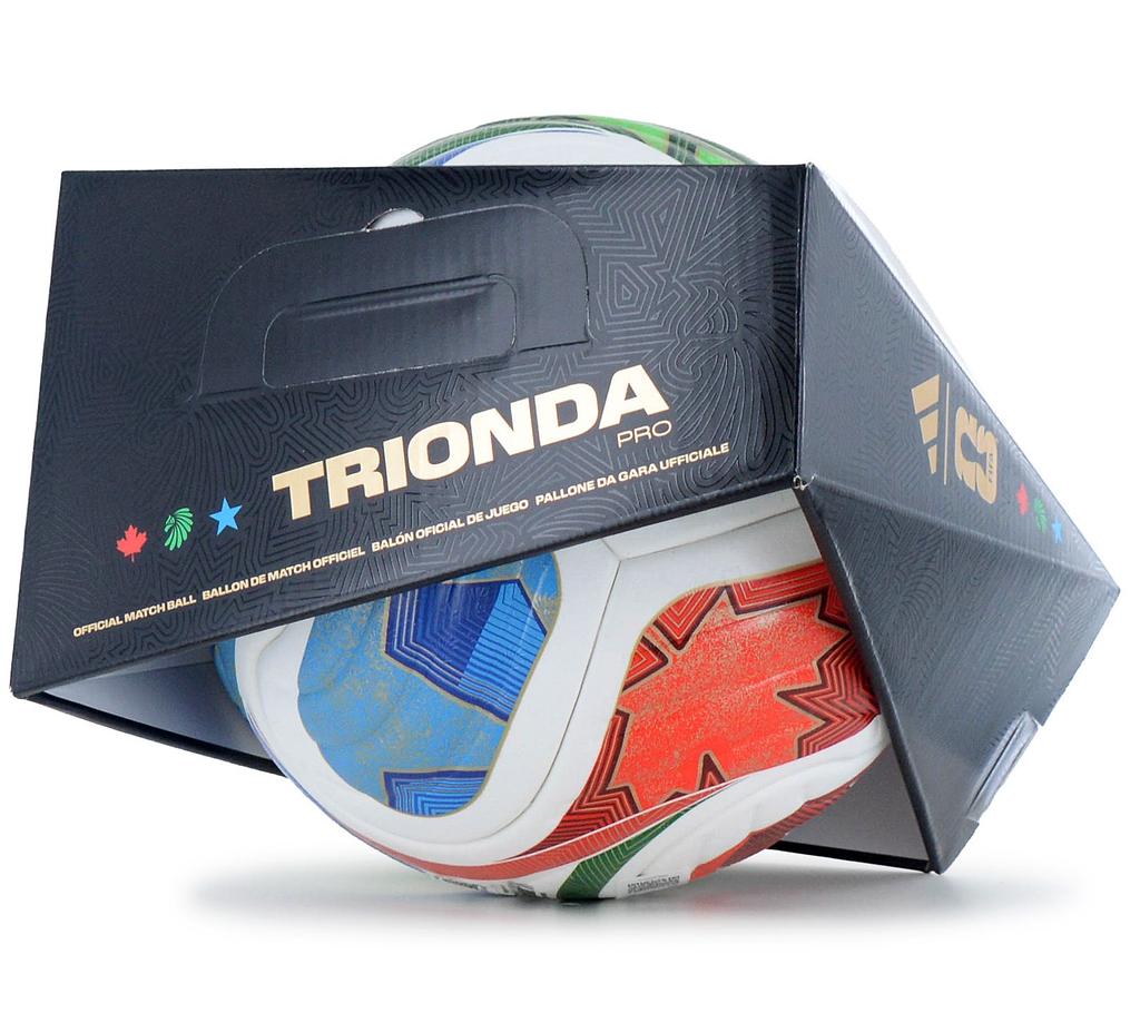 Adidas Мяч для матчей FIFA World Cup 26 Trionda Pro - Чемпионат мира по футболу 2026 - JD8021 - Размер 5 ОРИГИНАЛ