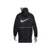 Nike Модная спортивная куртка с капюшоном для бега, мужская куртка, черная FZ0623-010