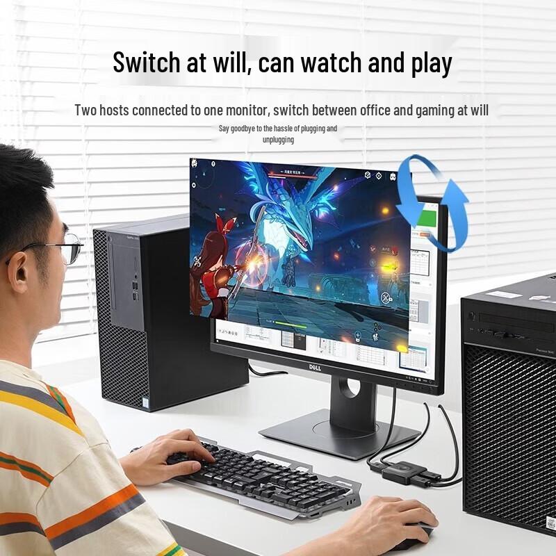 Ugreen Двунаправленный переключатель DisplayPort 4K 144 Гц