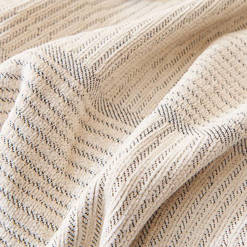 Chenille One-Piece Plaid Sofa Towel Modern Simple Non-Slip Sofa Cushion One-Piece All-Inclusive Cover Cloth Blanket Cover