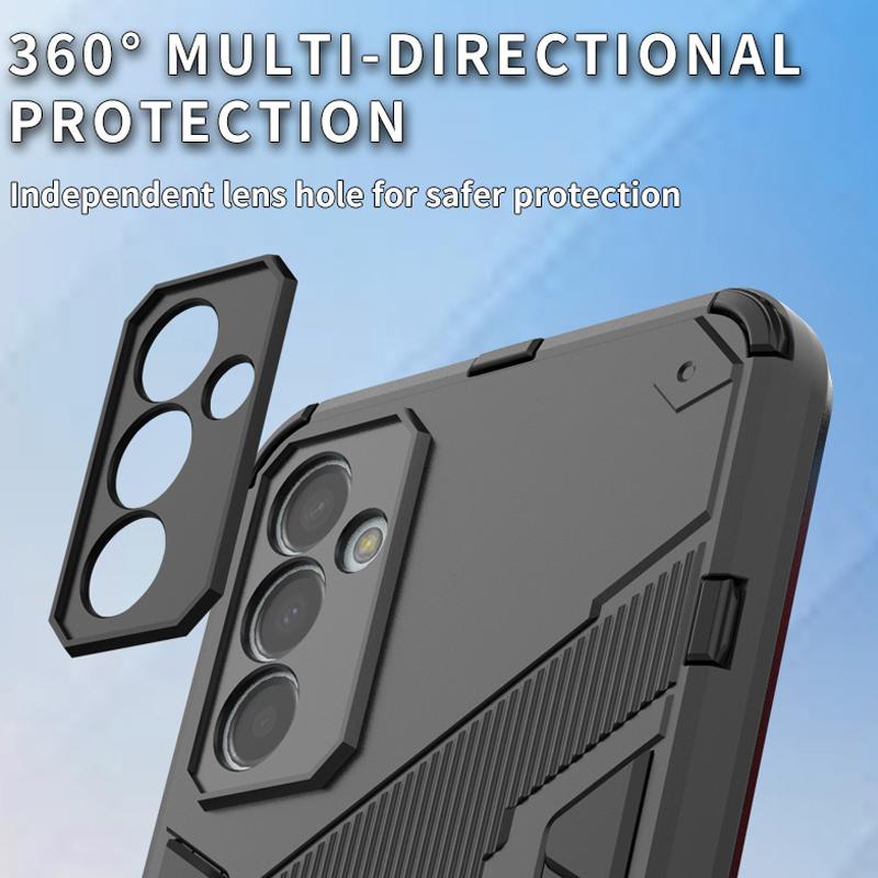 Противоударный бронированный чехол для Samsung Galaxy M13 M33 A13 A23 A33 A53 A73 M12 M32 M52 A12 A22 A32 A52 A72 4G 5G Задняя крышка телефона